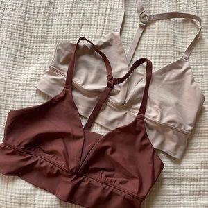 Two Aerie Offline Longline Sports Bras size L